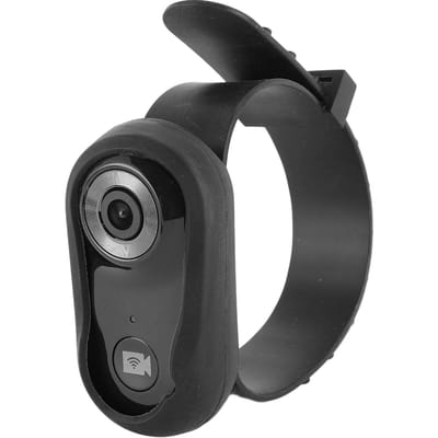 Halsbandcamera voor huisdieren 2,4 GHz WiFi 1080P 8MP 30FPS 170 graden kijkhoek Slimme schermkalibratie Klein gray