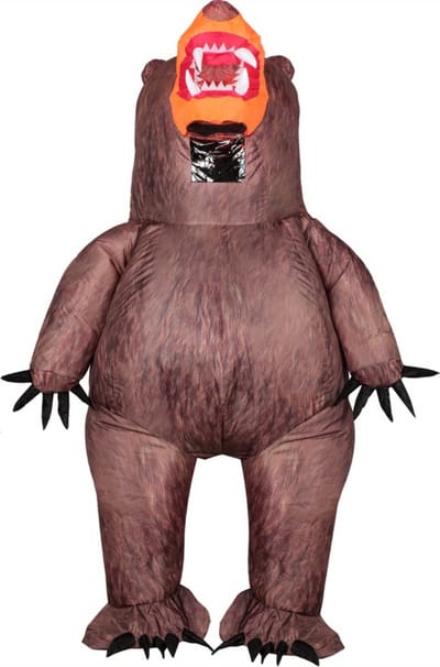 Livano Halloween Outfit - Halloween Kostuum - Pak - Opblaasbaar Kostuum - Costume - Carnaval - Volwassenen - Beer