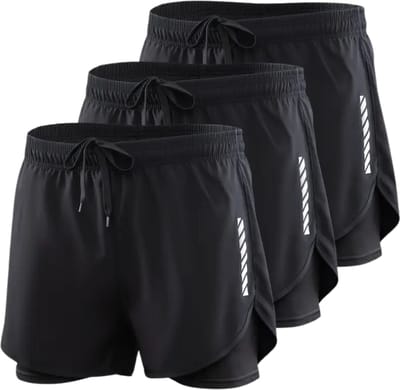 Bovista Tennisbroek Heren - Tennisshort - Tenniskleding - Padelbroek - Padel - Gym - Short - 3 Pcs - Gemengd - XS