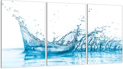 TMK ArtDeko - Serie - Glazen Beschermplaat voor Fornuis - 30x52 cm - Veilig en Duurzaam