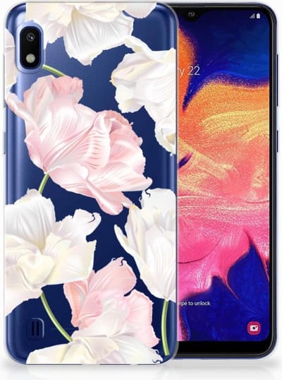 Samsung Galaxy A10 TPU Case Lovely Flowers