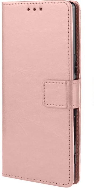 HB Hoesje Geschikt voor Samsung Galaxy M21 - Roségoud - Portemonnee Book Case - Pasjeshouder en Magneetlipje