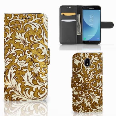 Wallet Case Samsung Galaxy A30 Barok Goud