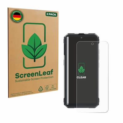 2 Stuks Screenprotector voor Cubot King Kong AX - Hoogwaardige Beschermfolie transparant