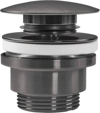 REA Wastafel Afvoerplug Clickwaste Universeel - Titanium