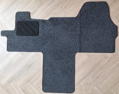 Fiat Ducato Cabinemat op maat voor Fiat Ducato X250/290 BJ 2006-2021 (Antraciet) campermat