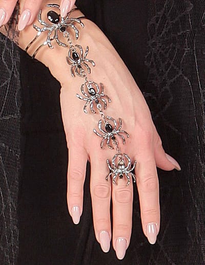 Ring armband spinnen halloween