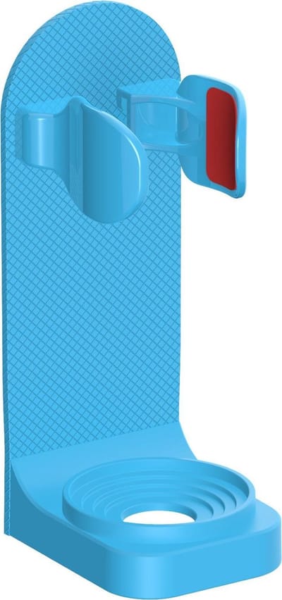 Repus Blauw Elektrische Tandenborstel Houder Universeel| Standaard | Muurstandaard |Zelfklevend |Geschikt voor Philips, Sony care Oral-B |Zonder boren | Musthave |Badkamer systeem| Kinderen