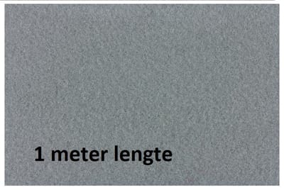 Softex Ash Grey Boottapijt - 1 meter lengte  en 183 cm breed - caravan tapijt - camper tapijt - schimmelwerend - UV bestendig - zoutwater bestendig - outdoortapijt