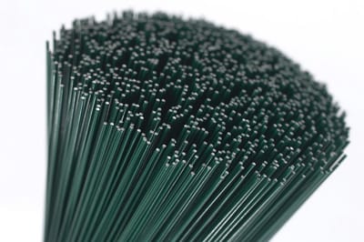 Bloemisten Draad - Knutseldraad Kransdraad - Bloemen Schikken - Groen Gelakt Nylon - 250x0.7 mm - Groen