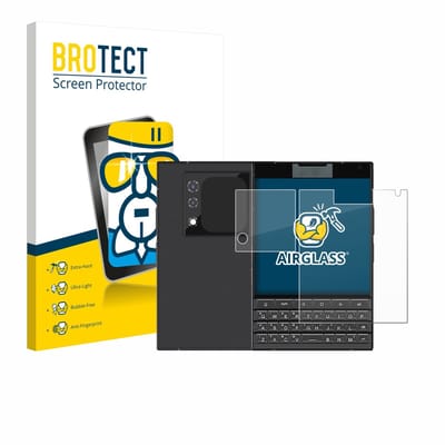 Screenprotector voor Unihertz Titan 2 (Voor+Camera) Beschermglas transparant