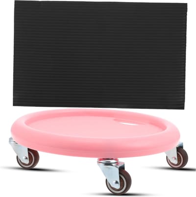 Buikspierroller - Fitness Wiel - Kracht Training - Stille Anti-slip - 40 x 24 cm - Multicolor