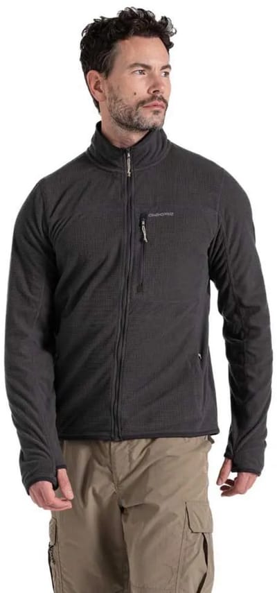 Craghoppers Nosilife Spry Fleece Met Volledige Rits Grijs XL Man
