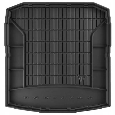 Rubber Kofferbakmat met Organizer Functie – Geschikt voor SKODA Octavia IV Liftback vanaf 2019 – TPE Rubber – Anti-slip – Hoge Rand 5 cm