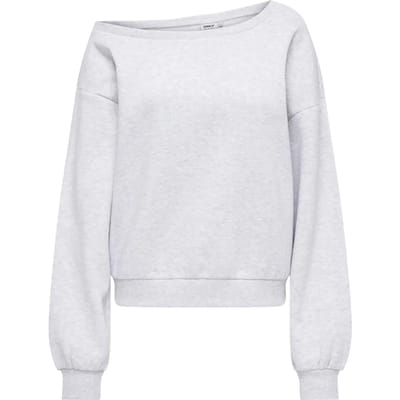 Only Trui Onlrhina L/s One Shoulder Cc Swt 15361160 Light Grey Melange Dames Maat - L