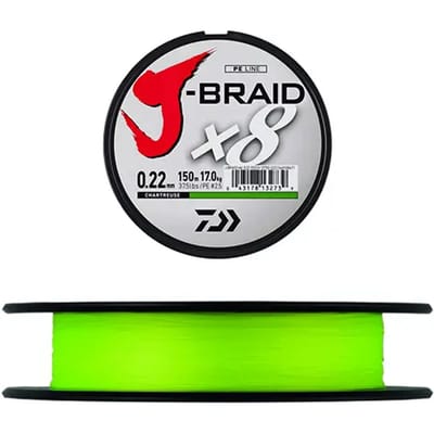 Vlecht Daiwa J-Braid 13/100 C