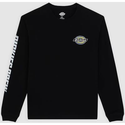 Dickies Shirt met lange mouwen - NASHPORT LS TEE - S tot L - voor Mannen - zwart