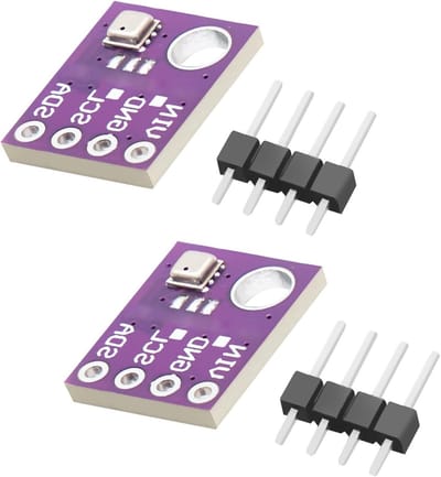 Barometrische Sensor - Temperatuur Vochtigheid - Omgevingsmeting - Hoge Precisie Digitaal - 5V I2C SPI