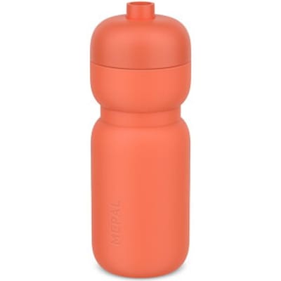 Mepal Bidon squeeze Sport - 600 ml - Knijp en drink - Lekdicht ventiel - Vaatwasmachinebestendig - Drinkflessen - Peach orange