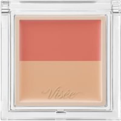 Kose - Visee Color Duo Trick Concealer 01 Red Trick (Natural Beige)