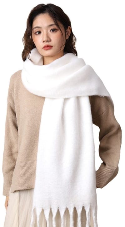 Dames Winter Sjaal Warme Zachte Pashmina Omslagdoek Grote Dekensjaal Modeaccessoire Voor Herfst En Winter Cadeau Voor Vrouwen