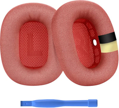Vervangende Oorkussens voor AirPods Max Hoofdtelefoon van MMOBIEL – Premium - Mesh Fabric Koptelefoon Oorkussens met Siliconen Laag – Noise Isolation Hoofdtelefoon Earpads – Roze