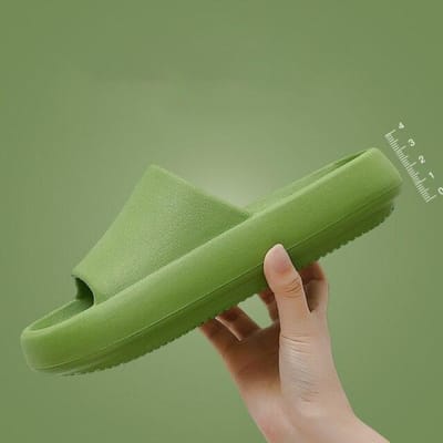 Zomer Heren Slippers Dik Platform Strand Eva Mute Slide Sandalen Vrije Tijd Dames Heren Teenslippers Dames Badkamer Antislip Schoenen 40