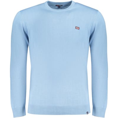 Noorwegen 1963 Blauw Katoenen Heren Trui