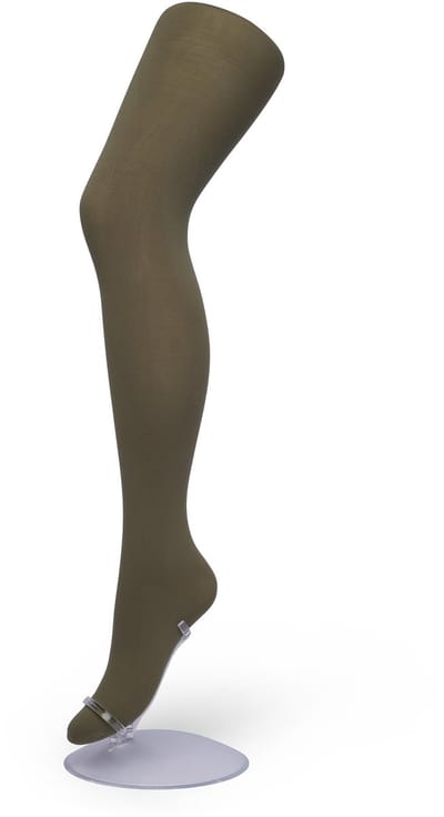 Bonnie Doon Opaque Comfort Panty 40 Denier Olijf Groen Dames maat 36/38 S - Extra brede Comfort Boord - Tekent Niet - Kleedt Mooi af - Mat Effect - Gladde Naden - Maximaal Draagcomfort - Donker Groen - Olijf - Olive - BN161911.304