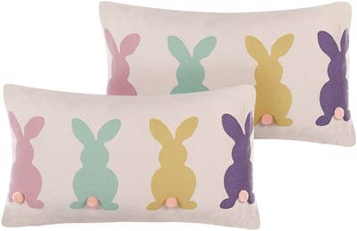 CLUSIA - Sierkussen set van 2 - Meerkleurig - Polyester