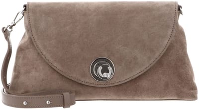 COCCINELLE Leren schoudertas Nikla Suede Bim Handbag Warm Taupe