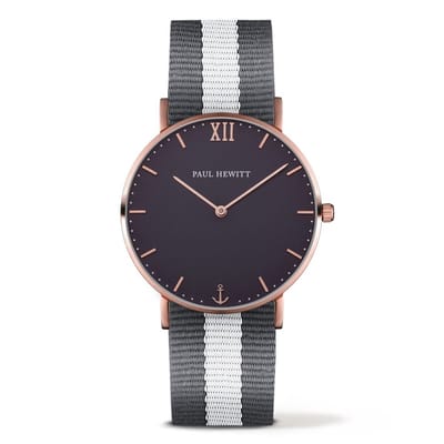 Horloge Uniseks Paul Hewitt PH-SA-R-ST-B-GRW-20 (Ø 39 mm)