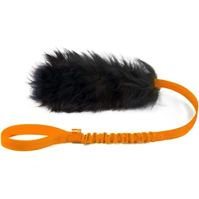 Hond Touwspeelgoed Interactief Hond Bungee Achtervolger Speelgoed Met Rubberen Bal Huisdier Trekspeelgoed Schapenvacht Voor Middelgrote Grote Honden Oefening Buiten