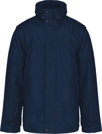 Kariban Jack met afneembare mouwen heren K693 - Navy - M
