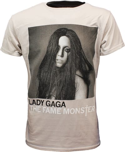 Lady Gaga Fame Monster T-Shirt - Officiële Merchandise - S