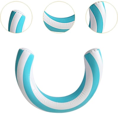 Zwemring - Gebogen Model - 60 x 75 cm - Blauw