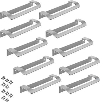 10 x Meubelgreep LYS Boorgatafstand 160 mm Chroom mat Design handgreep van SOTECH
