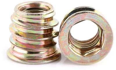 Galvanized Carbon Steel Hex Head Schroefmoeren Assortiment voor Houten Meubels - M8*13mm, Duurzaam en Sterk Gereedschap Set