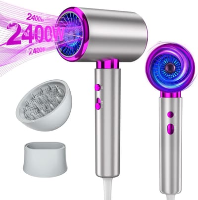 SVN® Fohn met Diffuser Krullen - Fohn met Diffuser - Fohn - Grijs - 13cm x 8cm x 25cm