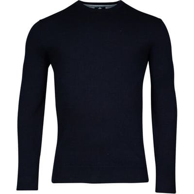 Baileys Trui Ronde Hals Single Knit Pima Cotton Navy / male