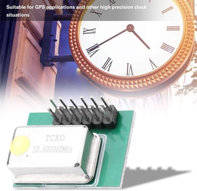 ONF3 - Externe TCXO-klok - Elektronische component - Duurzaam - Accessoires - HackRF One - GPS-toepassing - Hoogwaardig - PPM0.1 - Precisie - Zwart
