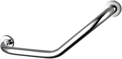 Badkamer greep - Veiligheidsrail steun - Extra steun bieden - Roestvrij staal - 336 Grams - Zilver