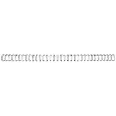 GBC metalen inbindruggen WireBind, A4, 34 ringen, 12,5 mm voor max. 115 pagina's, 100 stuks, zwart