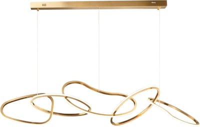 Toolight App1054-Cp Hanglamp Goud 115X40X40Cm