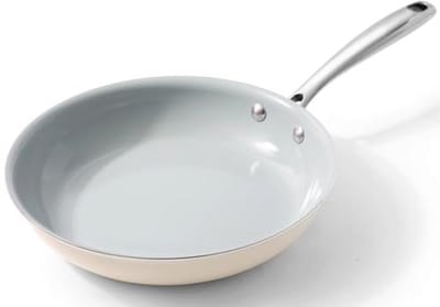 Keramische Koekenpan 20 cm - 8 Inch Kookpan met Anti-aanbaklaag - PFOA, PTFE, PFAS Vrij