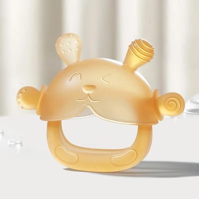 1 pièce Silicone sans BPA Anti-chute Poignet Main Anneau de Dentition Soin Dentaire Gencives Anti-mastication Anneau de Dentition Bébé Gants Molaire Main Accessoires pour Bébé