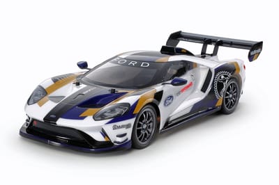 Tamiya RC Ford GT Mk.II 2020 (TT-02) PB Brushed 1:10 RC auto Elektro Racewagen Bouwpakket