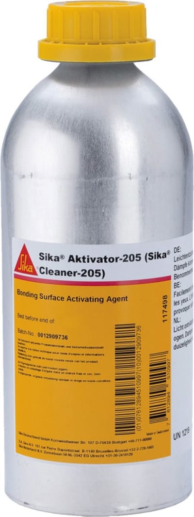 Sika Aktivator-205 - Hechtingspromotor voor niet-poreuze oppervlakken - Sika - 1 L