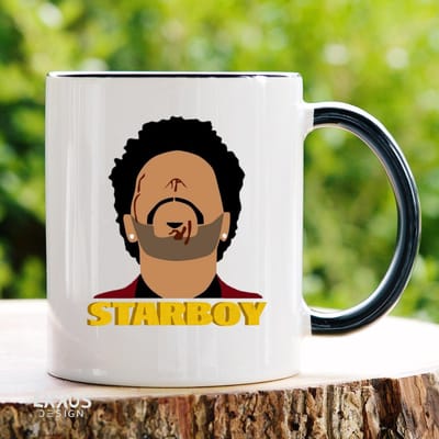 The Weeknd - The Weeknd cadeau - Cadeau voor vrouw - Koffiemok - Grappige cadeaus - Cadeau voor man - Kado vrouw - Valentijn cadeautje voor haar - Mokken en bekers - Verjaardag cadeau - Koffiekopjes - Mok met tekst