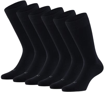 Apollo Merinowollen Sokken -6 paar - Navy - Dames & Heren Sokken - Maat 35/38
